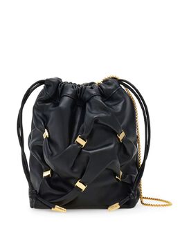 Ferragamo: Чёрная сумка 