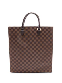 Louis Vuitton Pre-Owned: Коричневая сумка-шоппер 