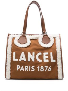 Lancel: Коричневая сумка 