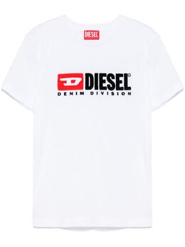 Diesel: Белая футболка 