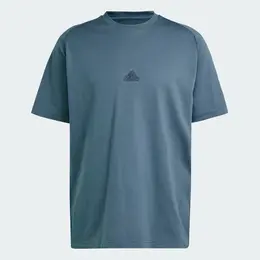 adidas: Синяя футболка 