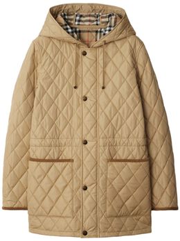 Burberry: Стёганый пуховик 