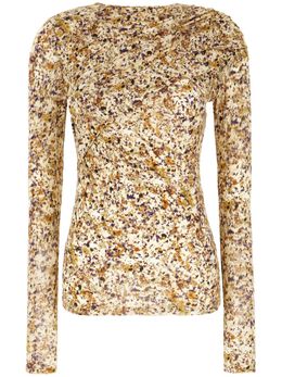 ISABEL MARANT: Бежевый топ 