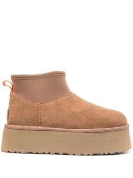 Ugg Australia: Коричневые ботинки  Classic Mini