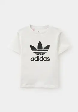 adidas Originals: Белая футболка 