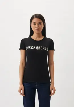 Bikkembergs: Чёрная футболка 