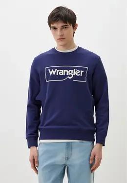 Wrangler: Синий свитшот 