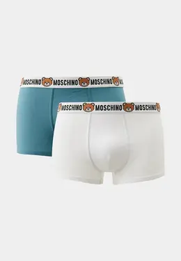 Moschino Underwear: Белые трусы 