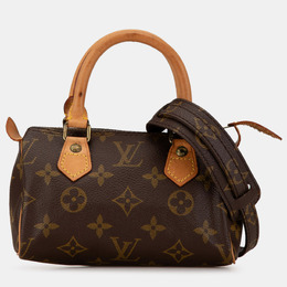 Louis Vuitton: Коричневая сумка  Speedy