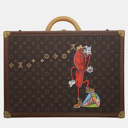 Louis Vuitton: Коричневая сумка 