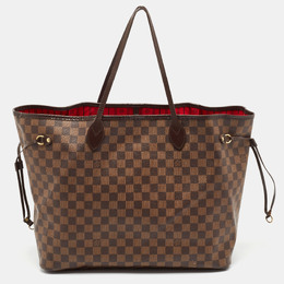 Louis Vuitton: Коричневая сумка  Neverfull