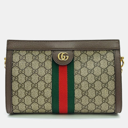 Gucci: Многоцветная сумка  Ophidia GG