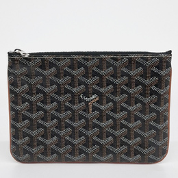 Goyard: Чёрная сумка 