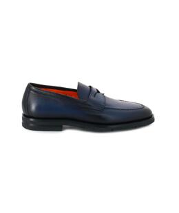 SANTONI: Синие туфли 