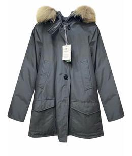 WOOLRICH: Чёрный пуховик 