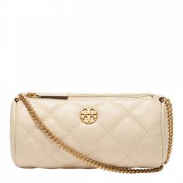 Tory Burch: Белая сумка 