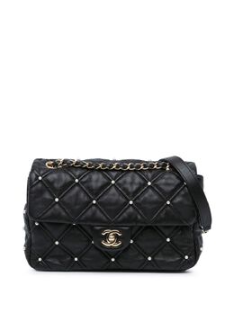 CHANEL Pre-Owned: Чёрная сумка 