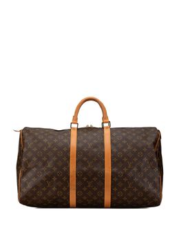 Louis Vuitton Pre-Owned: Коричневая сумка 