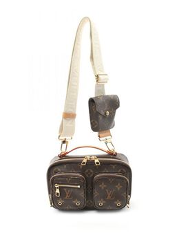 Louis Vuitton Pre-Owned: Коричневая сумка 
