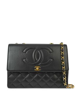 CHANEL Pre-Owned: Чёрная сумка 