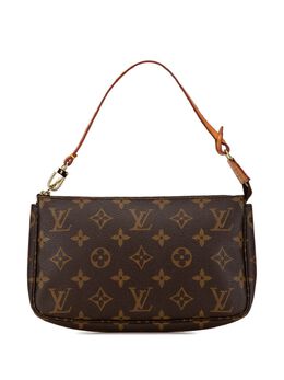 Louis Vuitton Pre-Owned: Коричневая сумка 