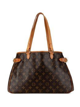 Louis Vuitton Pre-Owned: Коричневая сумка-шоппер 