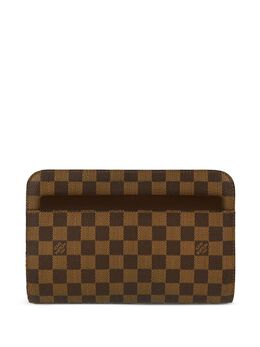 Louis Vuitton Pre-Owned: Коричневый клатч 