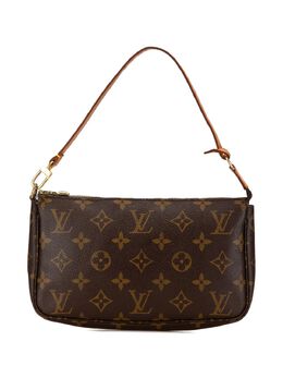 Louis Vuitton Pre-Owned: Коричневая сумка 