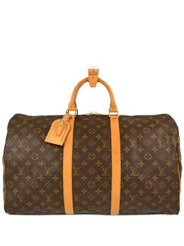 Louis Vuitton Pre-Owned: Коричневая сумка 