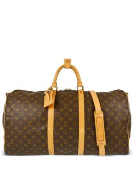 Louis Vuitton Pre-Owned: Коричневая сумка 