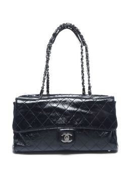 CHANEL Pre-Owned: Чёрная сумка 