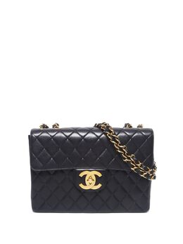 CHANEL Pre-Owned: Чёрная сумка 