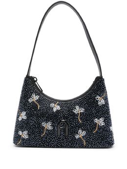 Furla: Чёрная сумка 