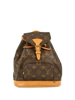 Louis Vuitton Pre-Owned: Коричневый рюкзак 