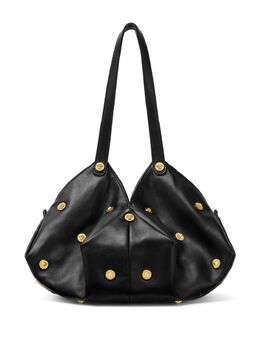 Versace: Чёрная сумка 