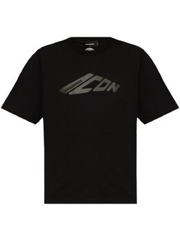 DSQUARED2: Чёрная футболка  Icon
