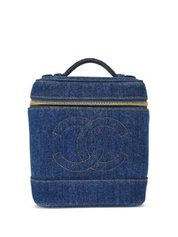 CHANEL Pre-Owned: Голубая сумка 