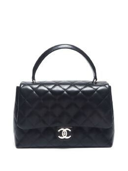 CHANEL Pre-Owned: Чёрная сумка 