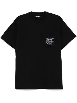 Carhartt WIP: Чёрная футболка 