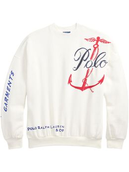 Polo Ralph Lauren: Белый свитер 