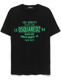 DSQUARED2: Футболка с принтом 