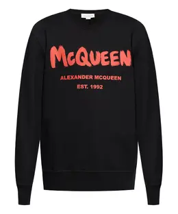 Alexander McQueen: Чёрный свитшот 