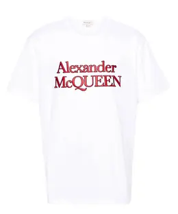 Alexander McQueen: Белая футболка 