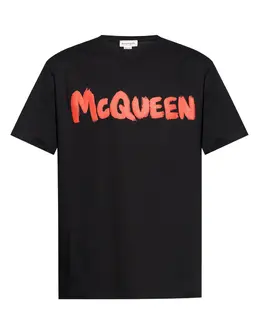 Alexander McQueen: Чёрная футболка 