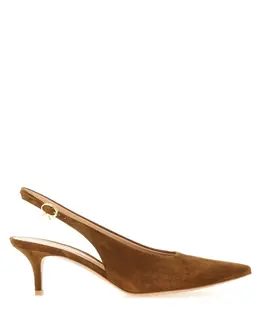 Gianvito Rossi: Коричневые туфли 