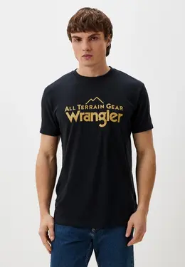 Wrangler: Чёрная футболка 