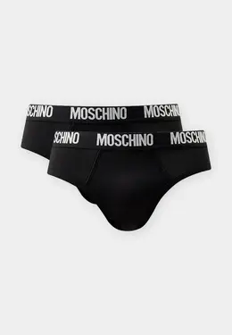 Moschino Underwear: Чёрные трусы 