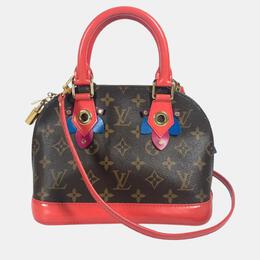 Louis Vuitton: Коричневая сумка 