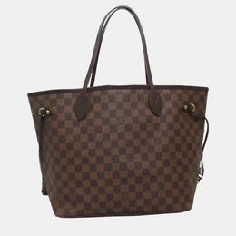 Louis Vuitton: Коричневая сумка  Neverfull MM