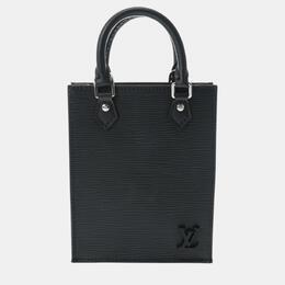 Louis Vuitton: Чёрная сумка  Épi